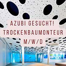 Azubi zum Trockenbaumonteur gesucht