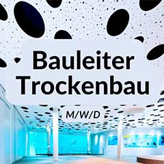 Bauleiter gesucht